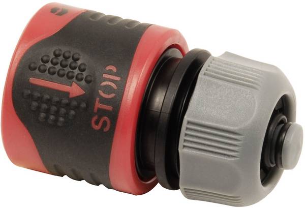 TOOLCRAFT TO-4850088  plastique Pièce de raccordement de tuyau Ø 13 mm (1/2") avec système aquastop