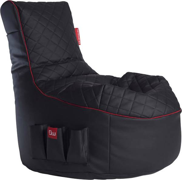 Pouf de gaming GAMEWAREZ Crimson Hurricane BBP03CH000 noir, rouge 1 pc