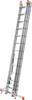 Echelle polyvalente aluminium Krause Tribilo 129703 traverse incluse Hauteur de travail (max.): 9.30 m 27.5 kg 1 pc(s)