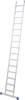 Krause Stabilo 134745 aluminium Echelle simple traverse incluse Hauteur de travail (max.): 4.8 m aluminium 9 kg