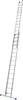 Krause STABILO 133847 aluminium Echelle coulissante à corde traverse incluse Hauteur de travail (max.): 8.45 m aluminium DIN EN 131 21 kg