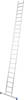 Krause 133182 aluminium Echelle simple traverse incluse Hauteur de travail (max.): 7.10 m aluminium DIN EN 131 12.7 kg