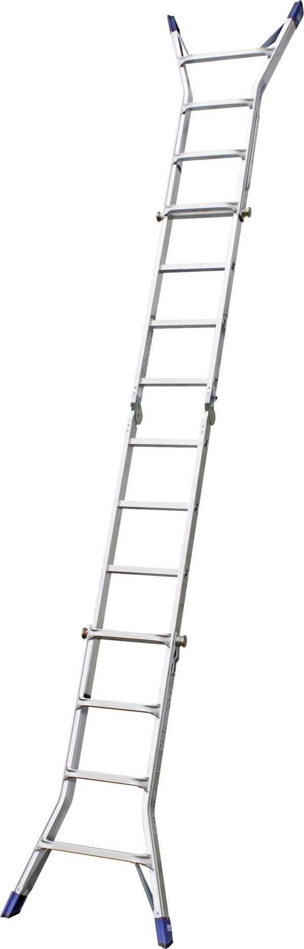 Krause    133953  aluminium  Echelle télescopique    Hauteur de travail (max.): 5 m  aluminium  DIN EN 131  15.5 kg