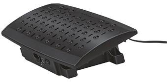 Fellowes 8070901 Professional Series Repose-pieds (l x H x P) 415 x 290 x 250 mm ergonomique, peut être réchauffé, inclinaison réglable , réglable en hauteur, avec surface à picots noir