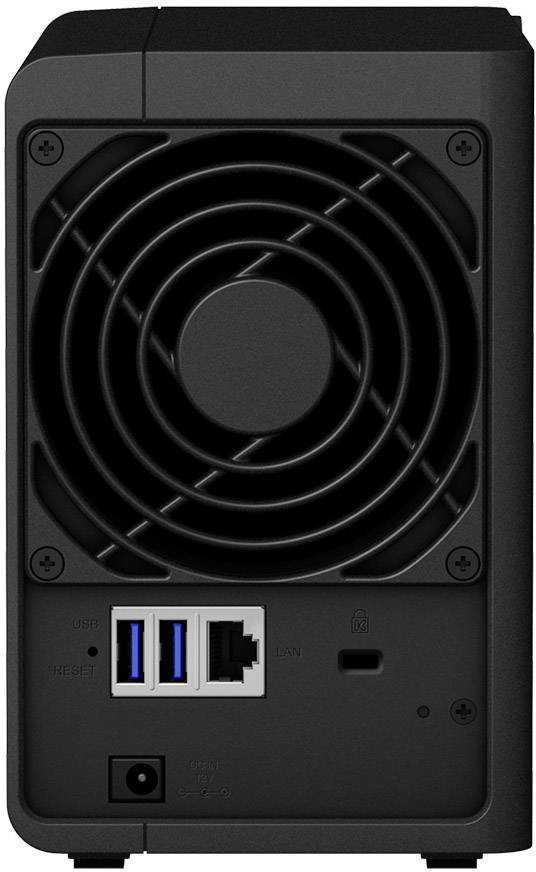 Boîtier serveur NAS Synology Diskstation DS218 2 baie port USB 2.0 en façade DS218-4