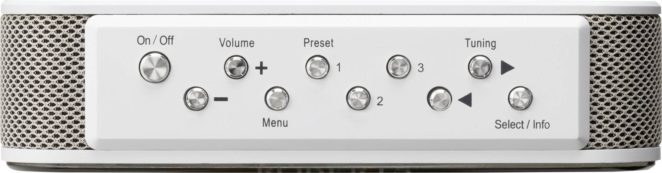 Roberts Ortus 1 Radio-réveil FM AUX   blanc-5