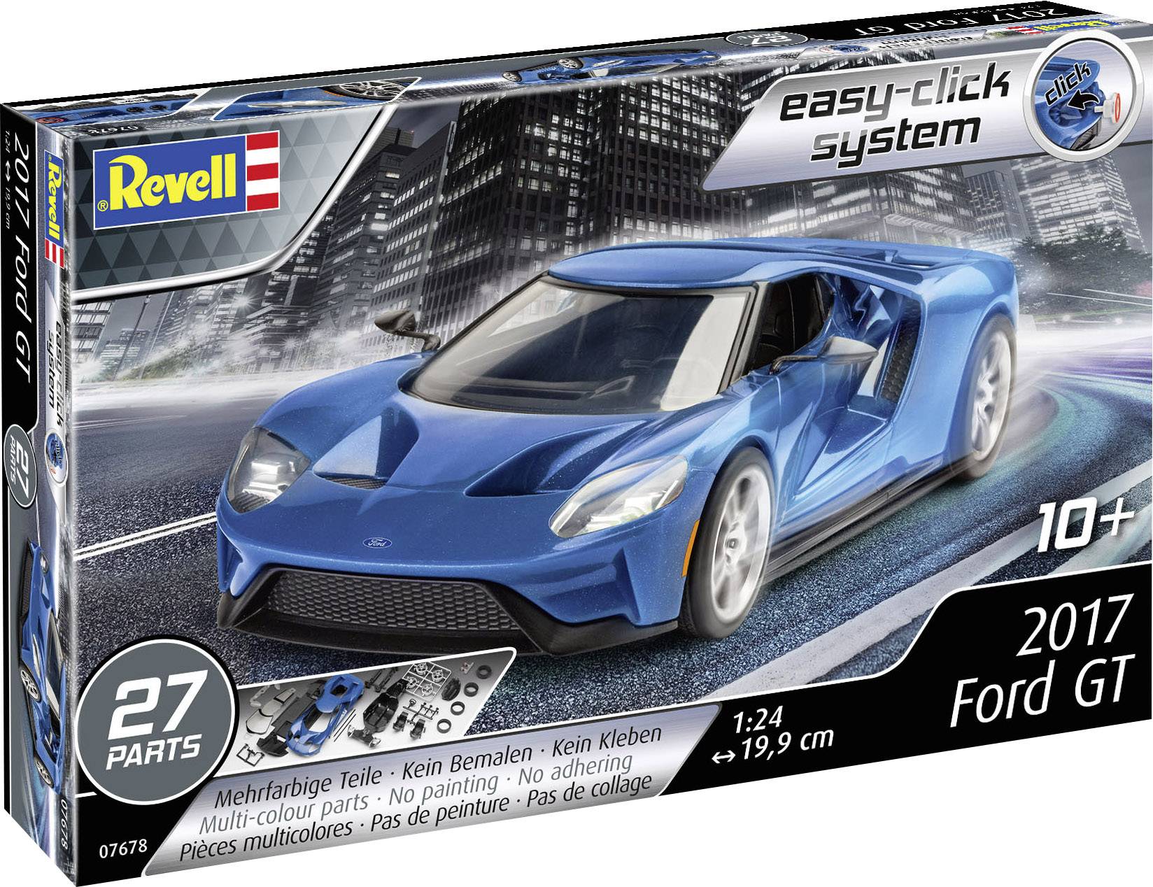 Revell 07678 2017 Ford GT Maquette de voiture 1:24-4