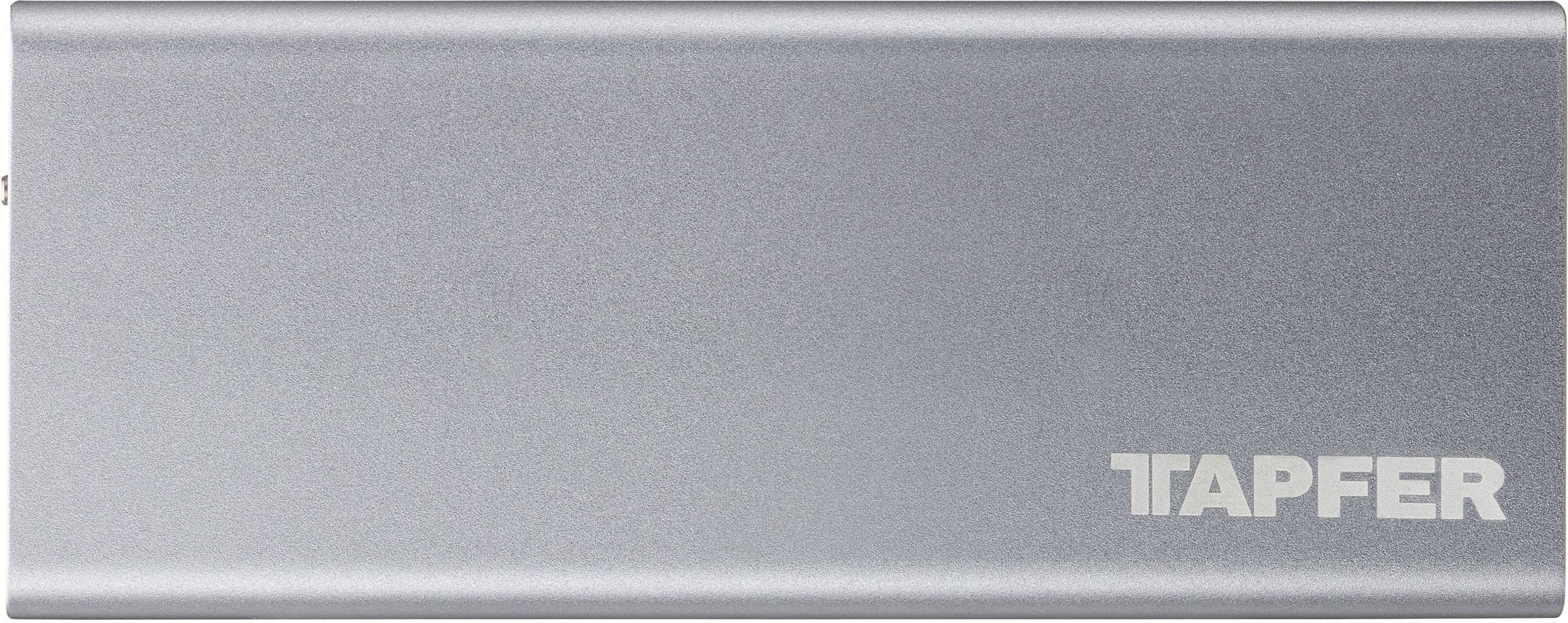 Tapfer TSP-5000 S Powerbank (batterie supplémentaire) 5000 mAh LiPo aluminium (métallisé)-10