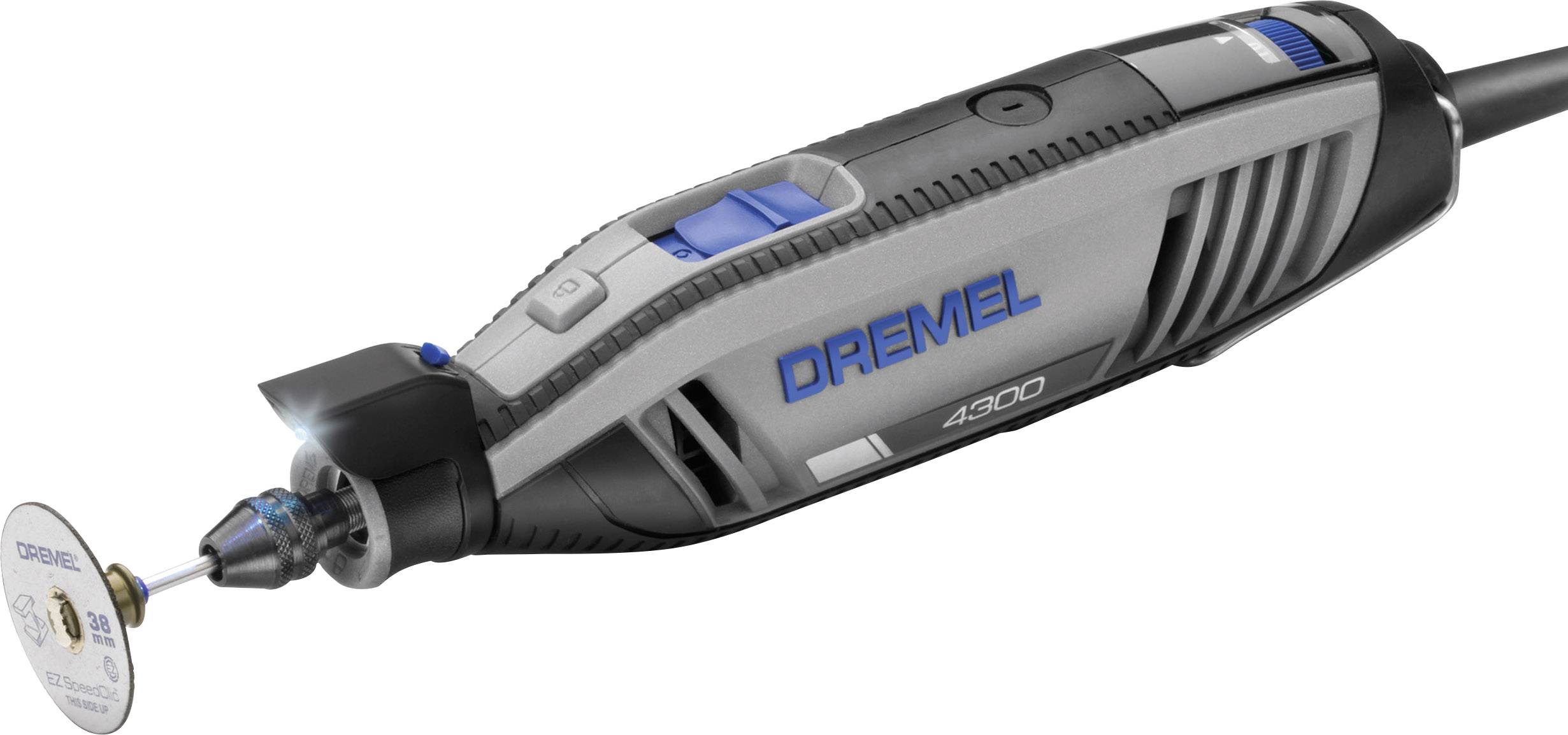 Outil multifonction Dremel 4300-3/45 F0134300JA + accessoires, + mallette 175 W-0