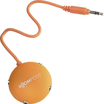 Boompods Audio Splitter Répartiteur audio AUX orange