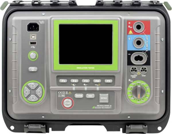 Gossen Metrawatt METRISO PRIME 10 Appareil de mesure de l'isolation 50 V, 100 V, 250 V, 500 V, 1000 V, 2500 V, 5000 V, 10000 V 40 TΩ