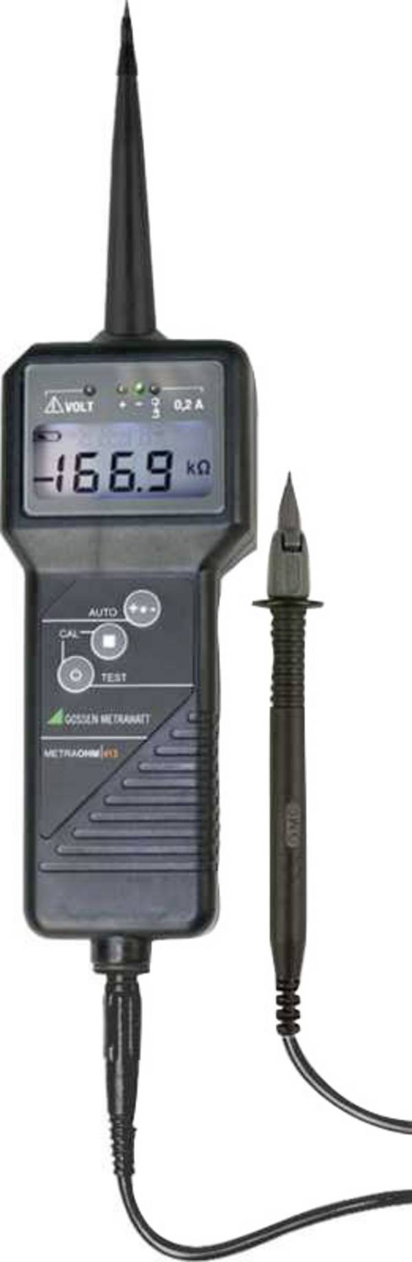 Appareil de mesure à basse impédance Gossen Metrawatt METRAOHM 413 CAT II 600 V, CAT III 300 V LCD