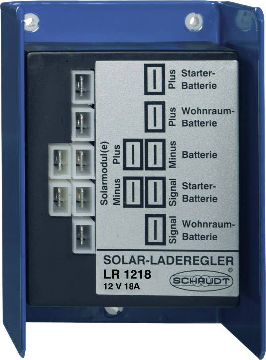 SCHAUDT LR 1218 Régulateur de charge solaire PWM 12 V 18 A - Conrad  Electronic France