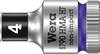 Wera 8790 HMA 05003717001 6 pans extérieurs Douille 4 mm 1/4" (6.3 mm)