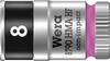Wera 8790 HMA 05003723001 6 pans extérieurs Douille 8 mm 1/4" (6.3 mm)