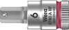 Wera 8740 A 05003337001 6 pans intérieurs Douille-embout fonction de retenue 6 mm 1/4" 6 mm 1/4" (6.3 mm)