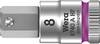 Wera 8740 A 05003339001 6 pans intérieurs Douille-embout 8 mm 1/4" (6.3 mm)