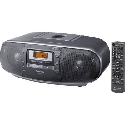 Panasonic RX-D55AEG Radio-lecteur CD FM AUX, CD, USB  fonction enregistrement gris