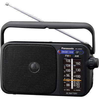 Panasonic RF-2400DEG Radio portative FM    noir