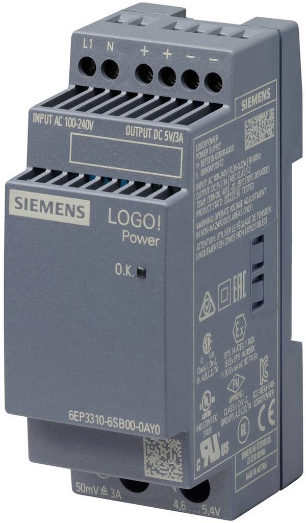 Siemens 6EP3310-6SB00-0AY0 6EP33106SB000AY0 API - Module d'alimentation