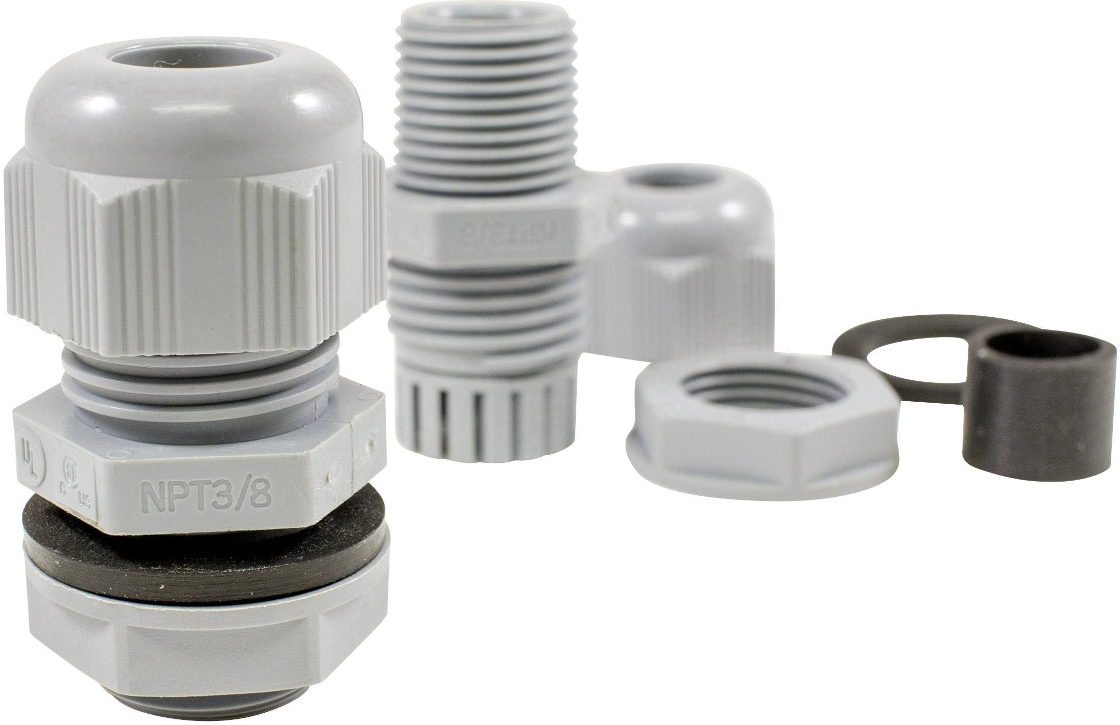 Kalitec Lot De 10 Presse-Étoupes PG9 Plastique 1,5-6mm + Contre-Écrous - IP68 Étanchéité Câbles Électriques