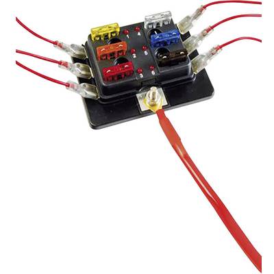 SecoRüt FHA506 LED Répartiteur de circuit fusible plat standard Pôle 6 30 A  1 pc(s)