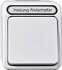 Interrupteur d'arrêt d'urgence pour chauffage Schneider Electric 4074996 AQUASTAR blanc polaire