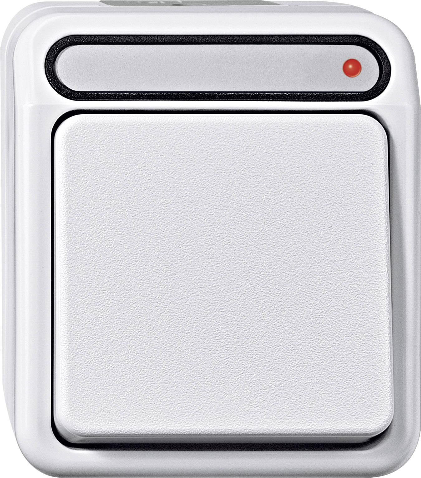 Bouton-poussoir Merten 4074989 AQUASTAR blanc polaire