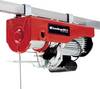 Einhell 2255160 Palan électrique Capacité de charge (avec poulie) 999 kg Capacité de charge (sans poulie de guidage) 500 kg