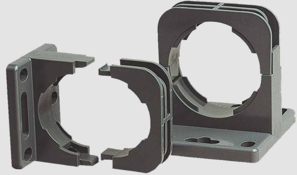 HELU 91200 USH Support de gaine gris 1 pc(s)