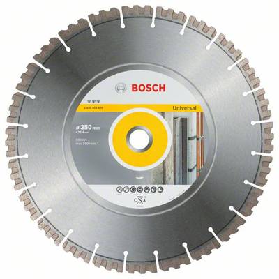 Bosch Accessories 2608603809 Expert for Universal Disque à tronçonner diamanté Diamètre 350 mm Ø de perçage 25.40 mm  1 