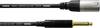 Câble de liaison XLR [1x XLR mâle - 1x Jack mâle 6.35 mm] Cordial CCM 10 MP noir 10.00 m