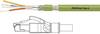Câble de liaison réseau informatique, PROFInet A [1x RJ45 mâle - 1x RJ45 mâle] HELU 806398-1 CAT 5e SF/UTP vert 10.00 m