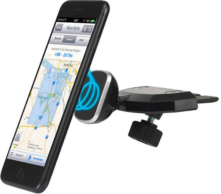 Renkforce Kfz Cd1m Slot Cd Support De Telephone Portable Pour