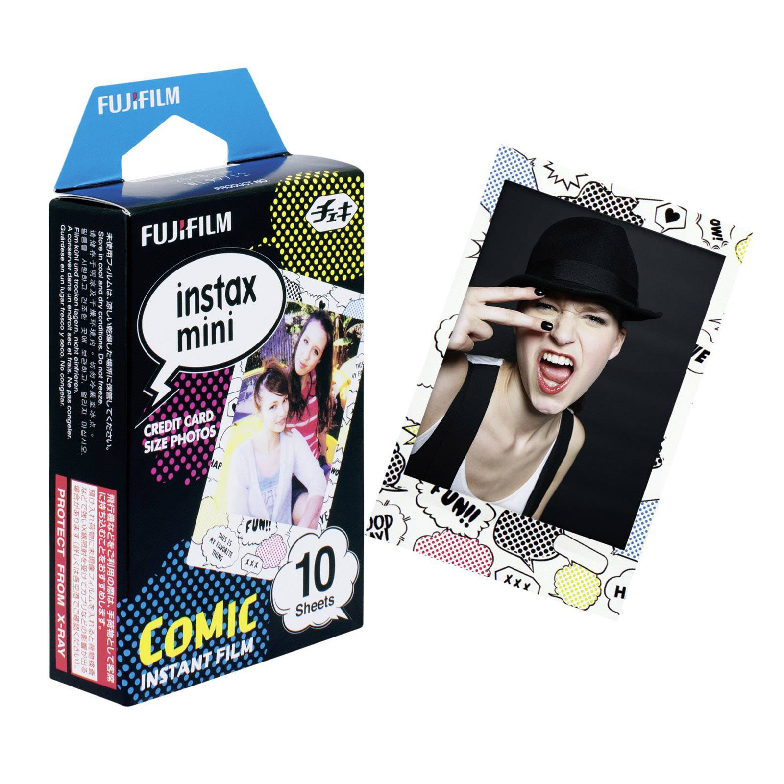 Fujifilm Instax Mini Film Comic Film instantané-3