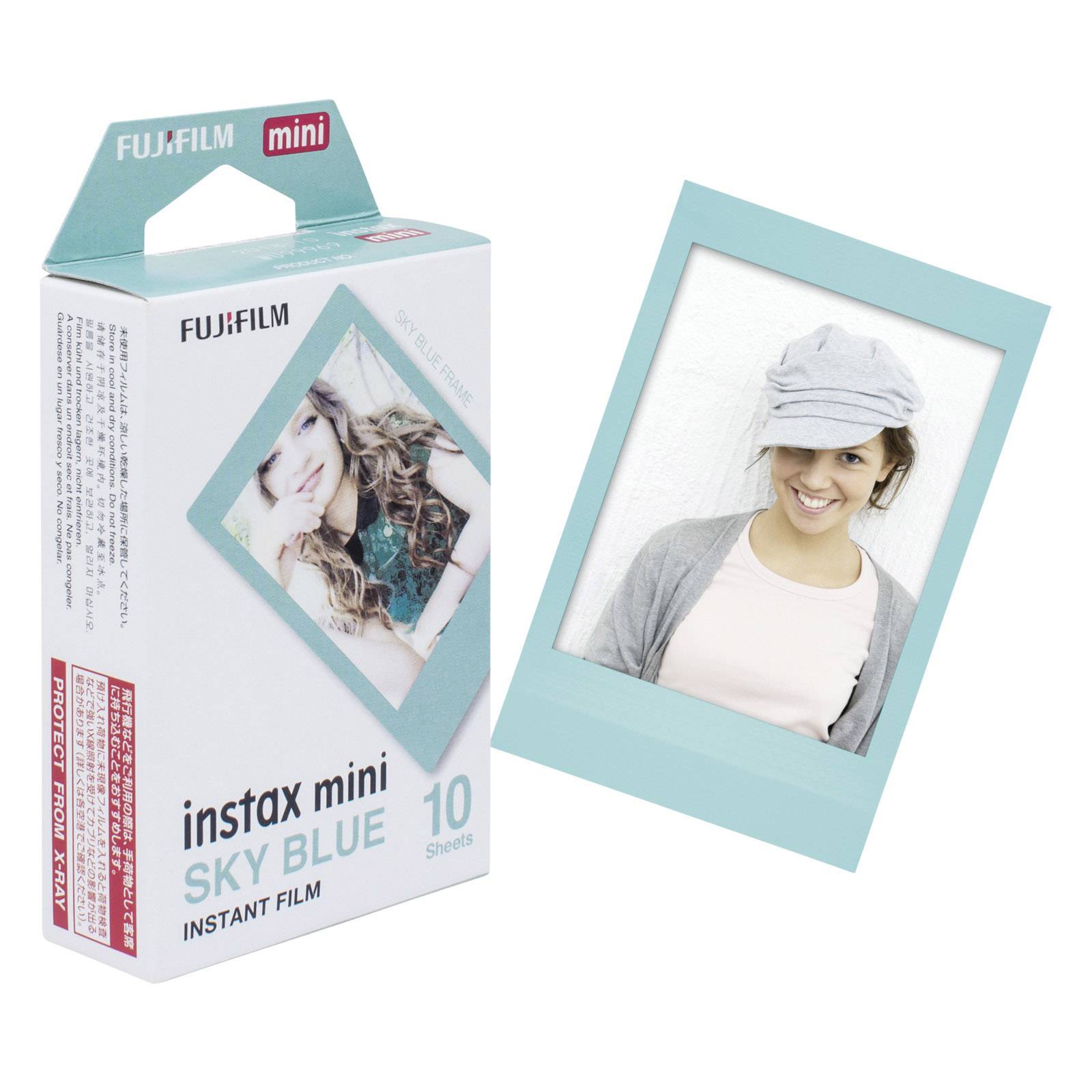 Fujifilm mini Film blue frame Film instantané-1