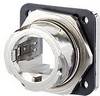 Industry IP67 V1 Metz Connect 1401013300ME RJ45 Boîtier avec bride argent 1 pc(s)