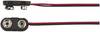 TRU COMPONENTS 18-3786 Connecteur clip pression 1x 6LR61 (9 V) raccordement par empreinte pile 9V