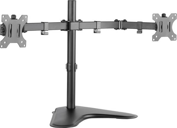 <br> LogiLink<br> BP0045<br> <br> Support sur pied pour écran<br> 2 Écran(s)<br> 33,0 cm (13") - 81,3 cm (32")<br> noir<br> réglable en hauteur, inclinable, mobile, rotatif<br>