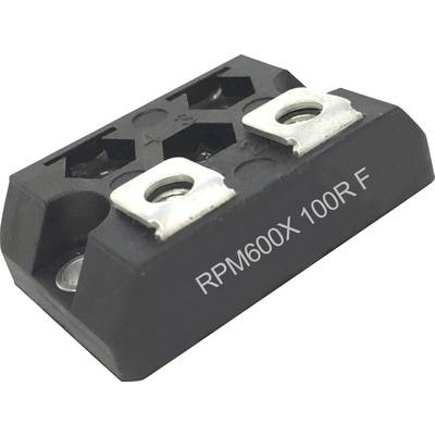 NIKKOHM RPM600X1K00JZ00-1 Résistance de puissance 1 kΩ raccord fileté SOT227 600 W 5 % 1 pc(s)-0