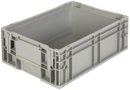 1657935 Bac gerbable convient pour contact alimentaire (L x l x H) 400 x 300 x 147 mm gris 1 pc(s)
