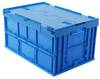 1657996 Bac gerbable convient pour contact alimentaire (L x l x H) 600 x 400 x 310 mm bleu 1 pc(s)