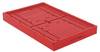 1657998 Bac gerbable convient pour contact alimentaire (L x l x H) 600 x 400 x 310 mm rouge 1 pc(s)