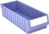BITO Lagertechnik 134197 Bac pour rayonnage convient pour contact alimentaire (L x l x H) 600 x 234 x 140 mm bleu 6 pc(s)
