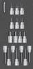 Matador Schraubwerkzeuge Jeu d'embouts de tournevis 1/2" (12.5 mm) 17 pièces 81644078