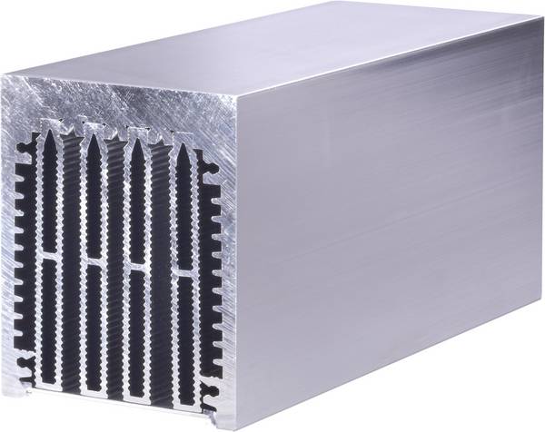 Dissipateur en profilé Fischer Elektronik LA 6 150 AL 10015838  0.3 K/W (L x l x H) 150 x 75 x 62 mm 1 pc(s)