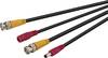 Monacor VSC-100/SW CCTV, alimentation, vidéo Rallonge 10.00 m noir