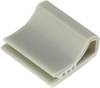 Embase de fixation TRU COMPONENTS TC-6645720 gris clair 100 pc(s)