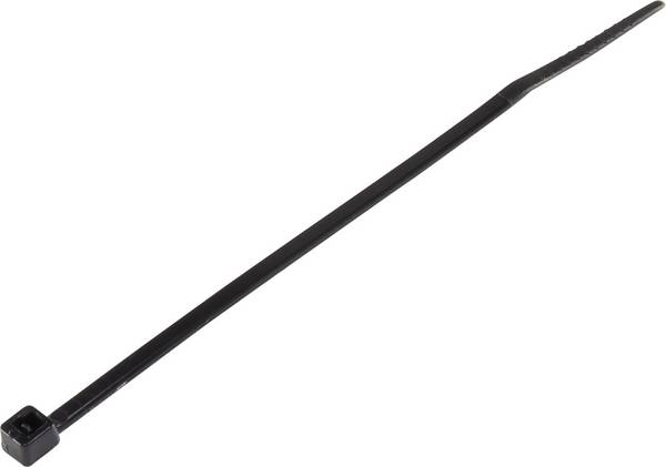 TRU COMPONENTS TC-6645784 Serre-câble 100 mm 2.50 mm noir résistant aux intempéries 100 pc(s)