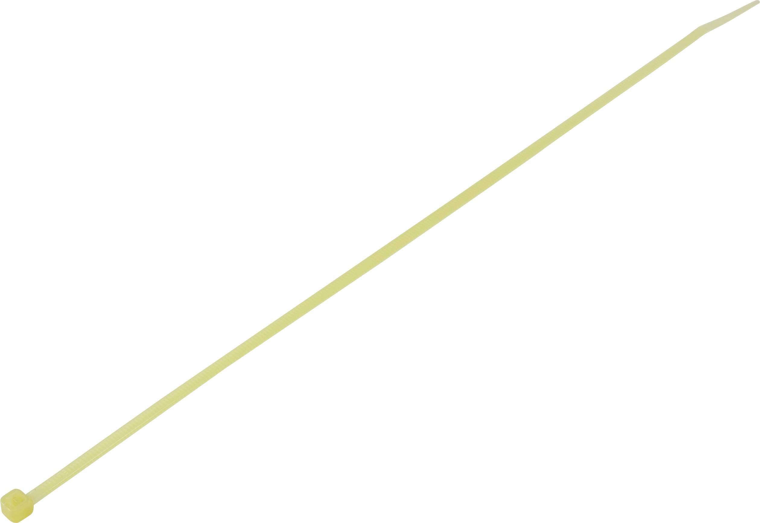 TRU COMPONENTS TC-6645796 Serre-câble 292 mm 3.60 mm naturel stabilisé à la chaleur 100 pc(s)